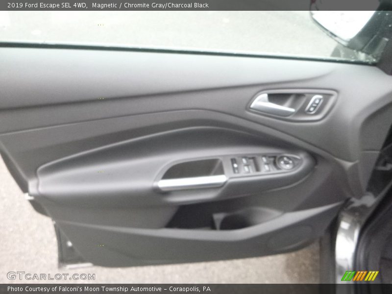 Magnetic / Chromite Gray/Charcoal Black 2019 Ford Escape SEL 4WD