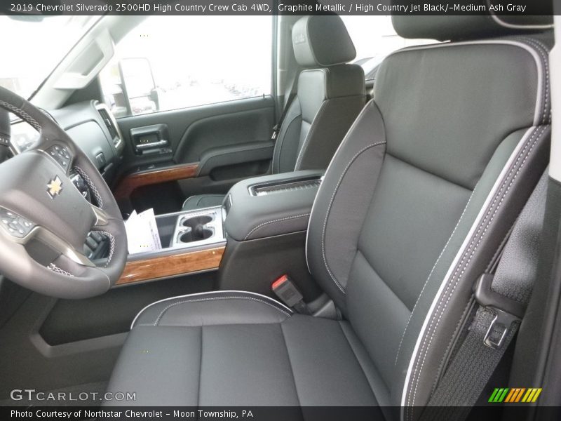Graphite Metallic / High Country Jet Black/­Medium Ash Gray 2019 Chevrolet Silverado 2500HD High Country Crew Cab 4WD