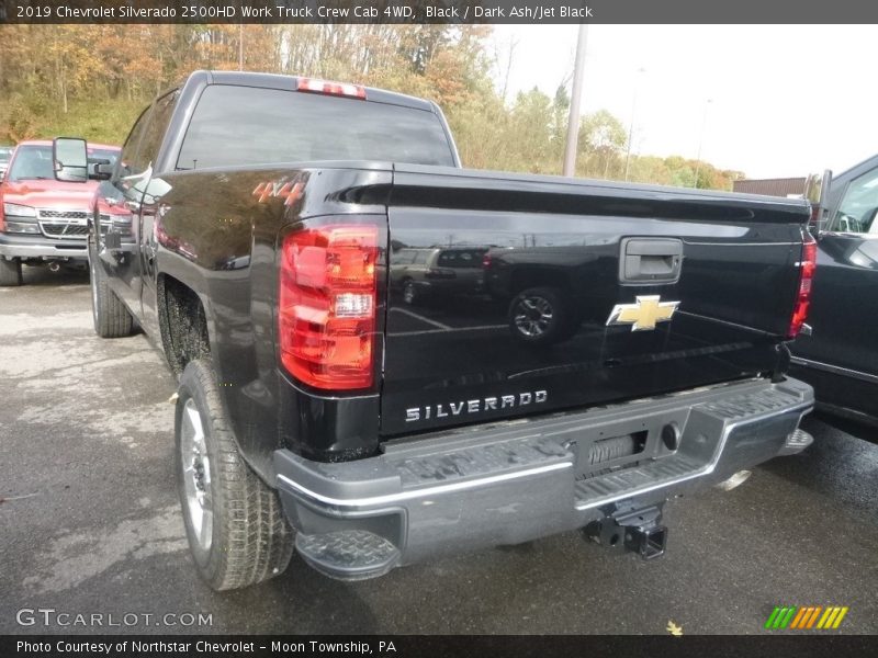 Black / Dark Ash/Jet Black 2019 Chevrolet Silverado 2500HD Work Truck Crew Cab 4WD