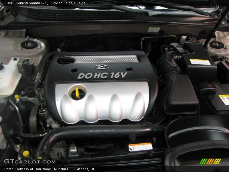 Golden Beige / Beige 2008 Hyundai Sonata GLS