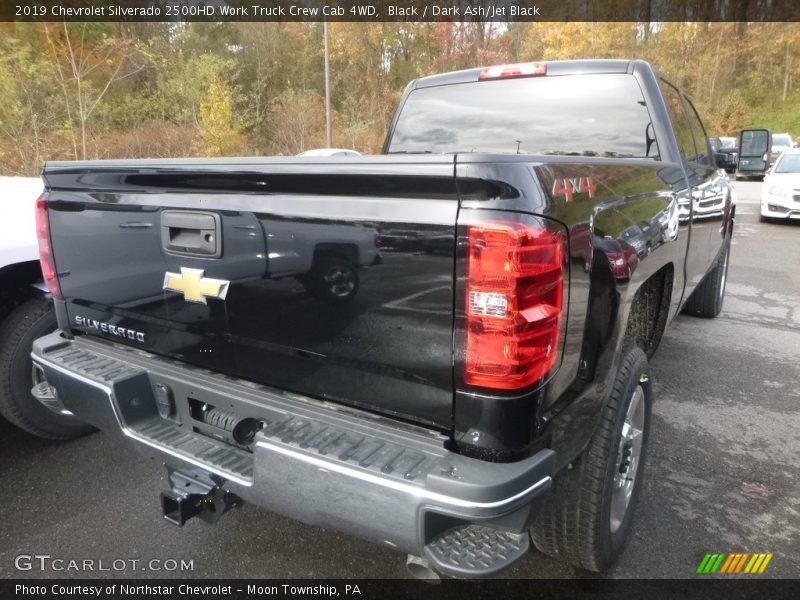 Black / Dark Ash/Jet Black 2019 Chevrolet Silverado 2500HD Work Truck Crew Cab 4WD