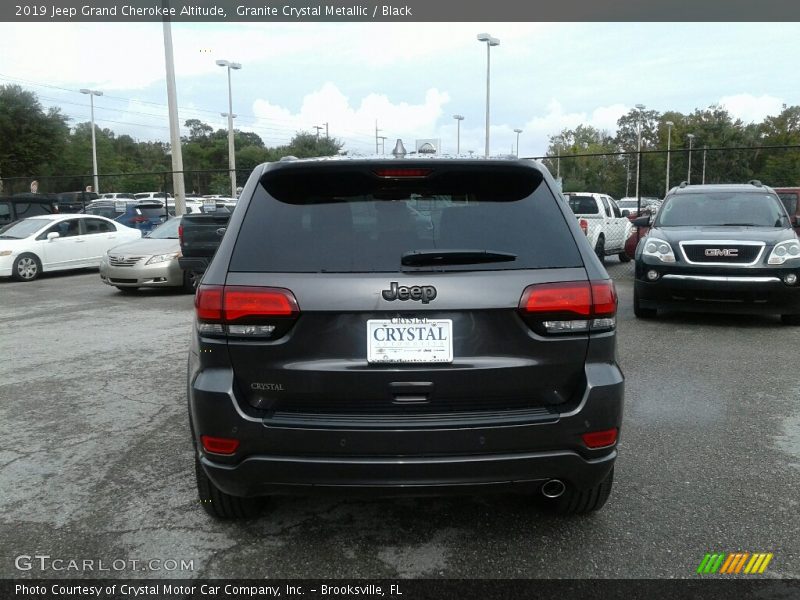 Granite Crystal Metallic / Black 2019 Jeep Grand Cherokee Altitude