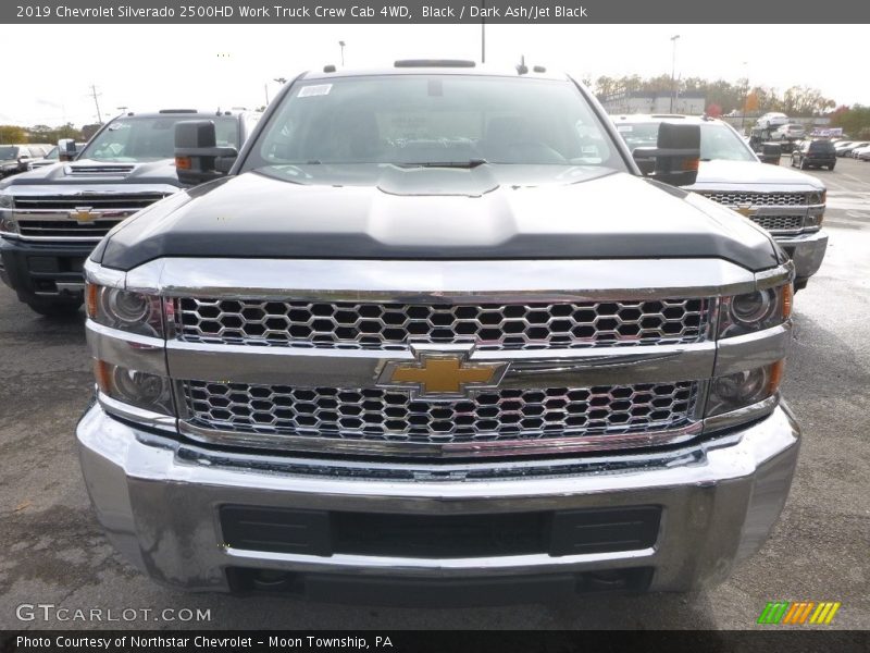 Black / Dark Ash/Jet Black 2019 Chevrolet Silverado 2500HD Work Truck Crew Cab 4WD