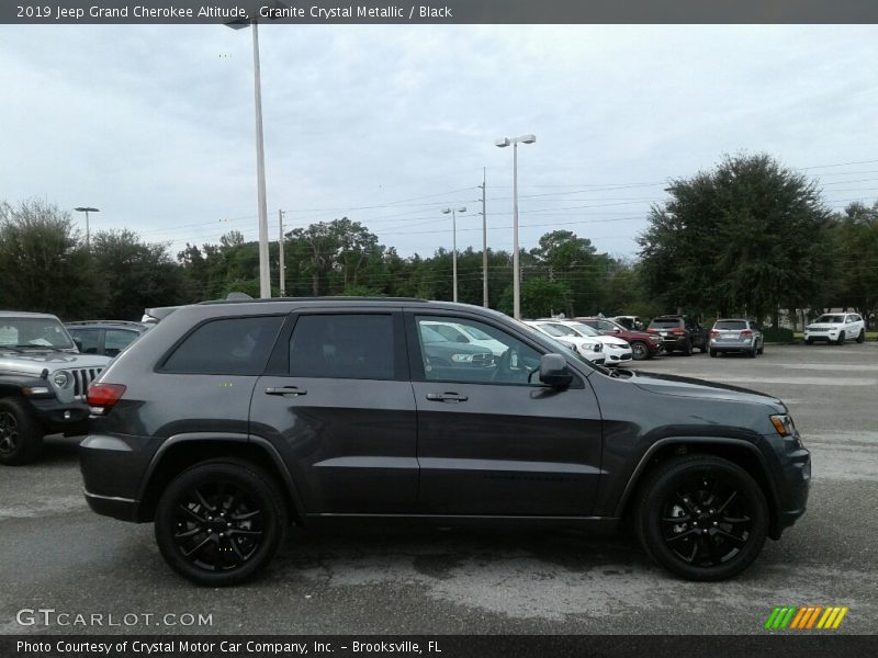 Granite Crystal Metallic / Black 2019 Jeep Grand Cherokee Altitude