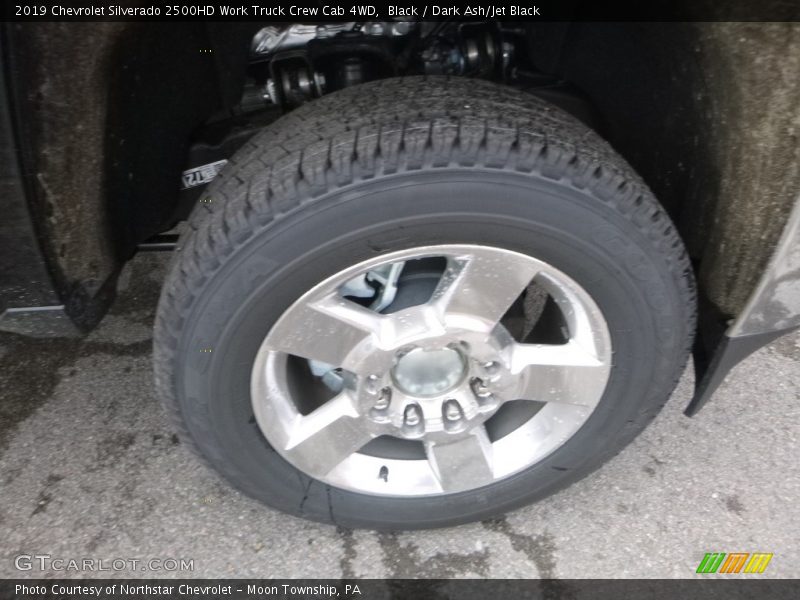 Black / Dark Ash/Jet Black 2019 Chevrolet Silverado 2500HD Work Truck Crew Cab 4WD