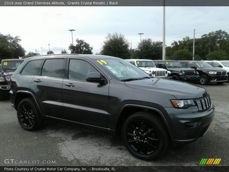 Granite Crystal Metallic / Black 2019 Jeep Grand Cherokee Altitude