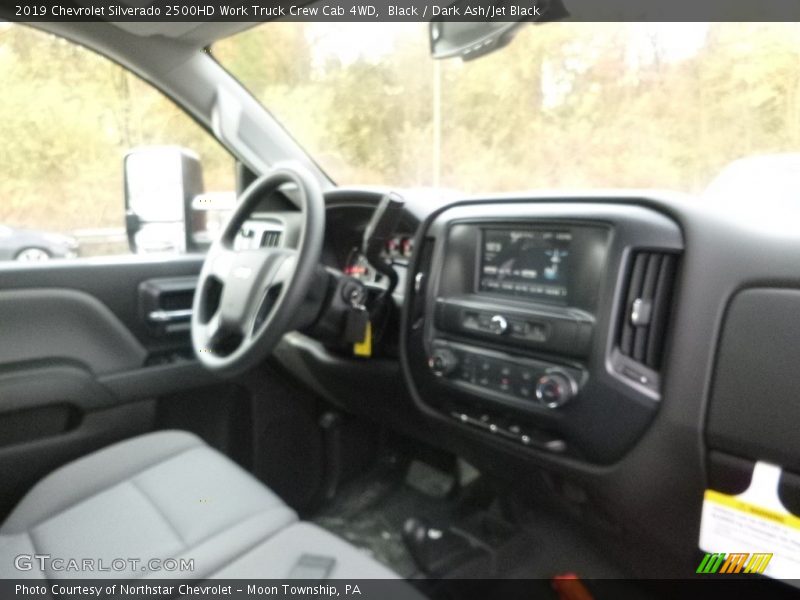 Black / Dark Ash/Jet Black 2019 Chevrolet Silverado 2500HD Work Truck Crew Cab 4WD