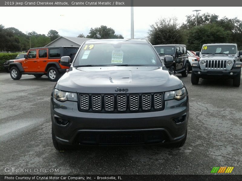 Granite Crystal Metallic / Black 2019 Jeep Grand Cherokee Altitude