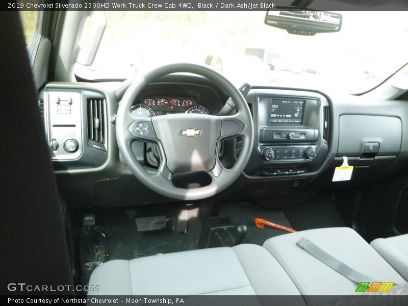 Black / Dark Ash/Jet Black 2019 Chevrolet Silverado 2500HD Work Truck Crew Cab 4WD