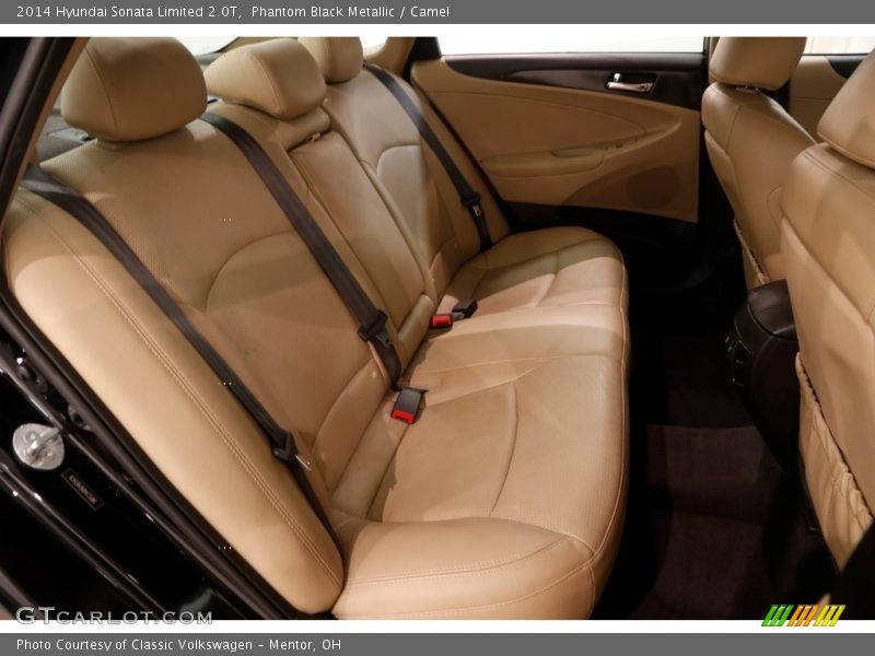 Phantom Black Metallic / Camel 2014 Hyundai Sonata Limited 2.0T