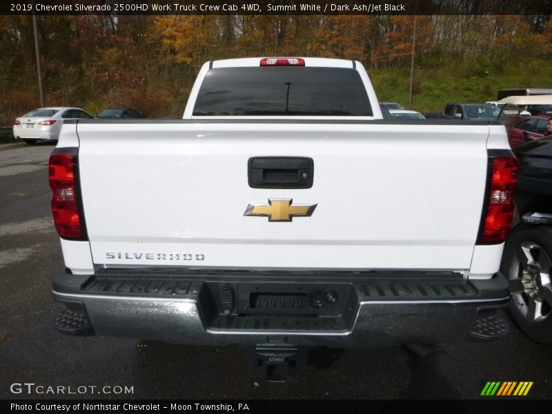 Summit White / Dark Ash/Jet Black 2019 Chevrolet Silverado 2500HD Work Truck Crew Cab 4WD
