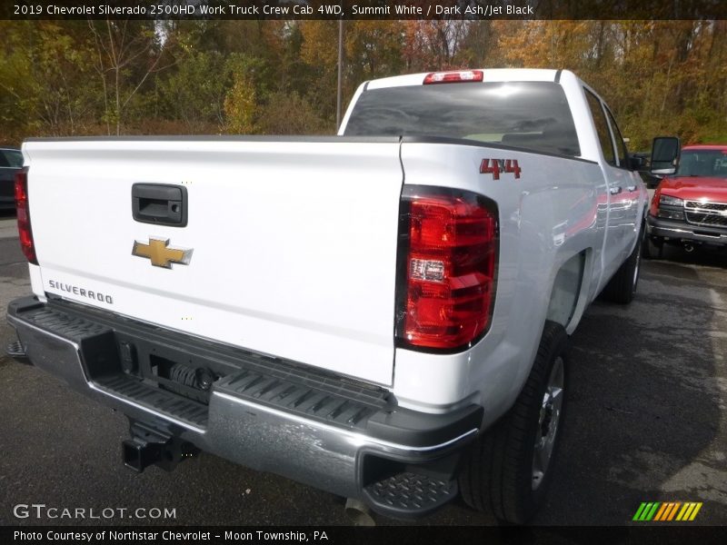 Summit White / Dark Ash/Jet Black 2019 Chevrolet Silverado 2500HD Work Truck Crew Cab 4WD