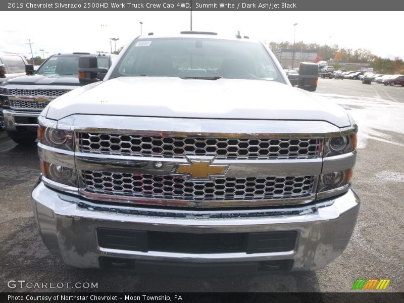 Summit White / Dark Ash/Jet Black 2019 Chevrolet Silverado 2500HD Work Truck Crew Cab 4WD