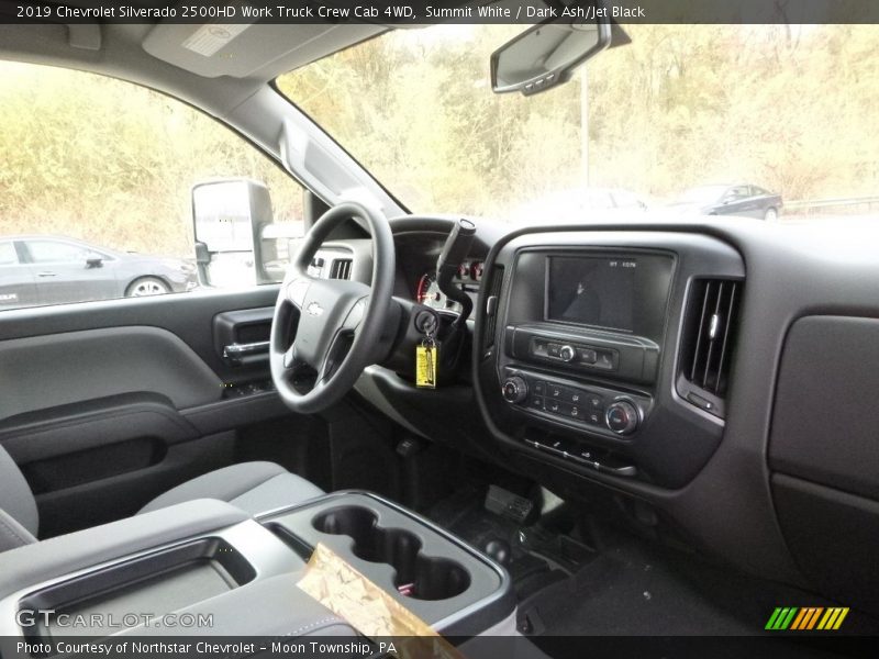 Summit White / Dark Ash/Jet Black 2019 Chevrolet Silverado 2500HD Work Truck Crew Cab 4WD