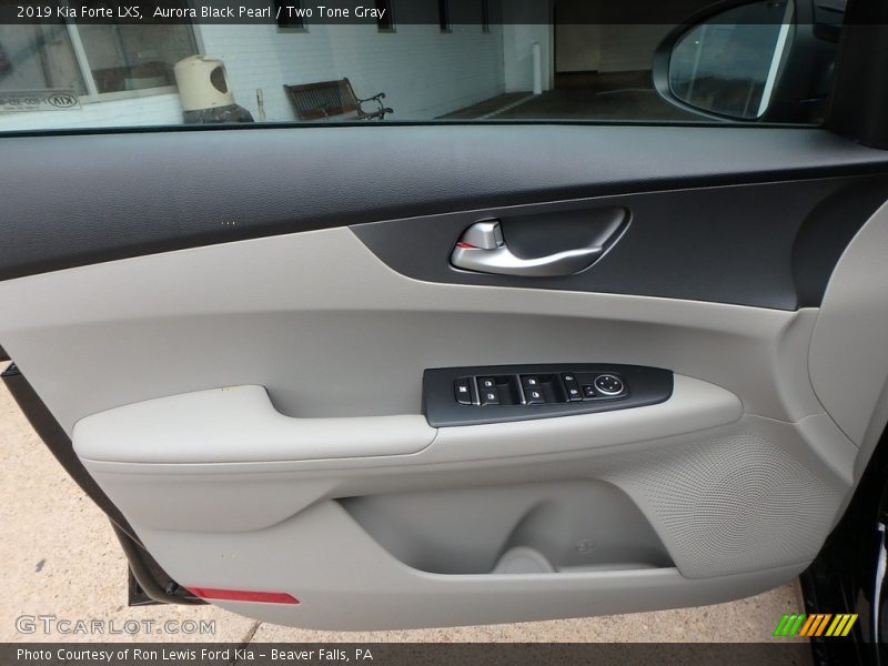 Aurora Black Pearl / Two Tone Gray 2019 Kia Forte LXS