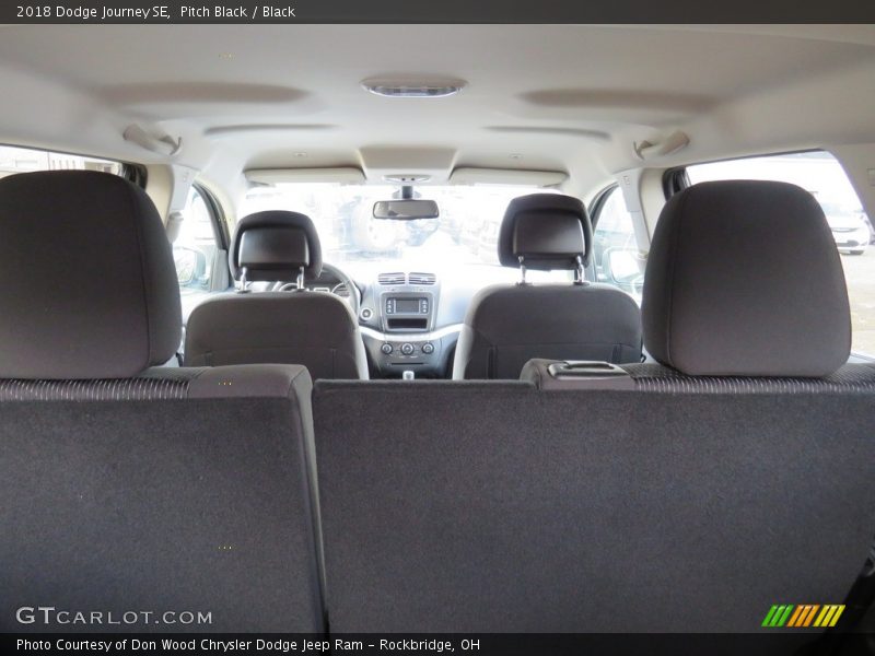 Pitch Black / Black 2018 Dodge Journey SE