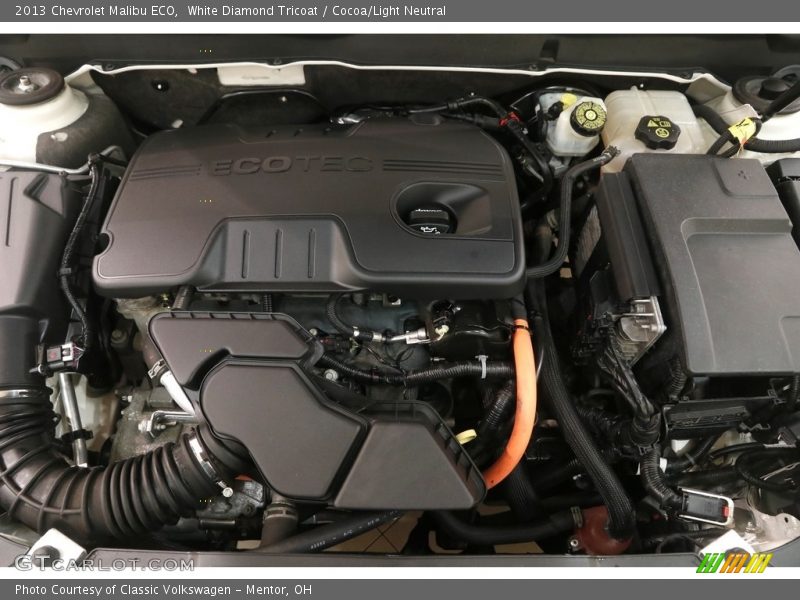 White Diamond Tricoat / Cocoa/Light Neutral 2013 Chevrolet Malibu ECO