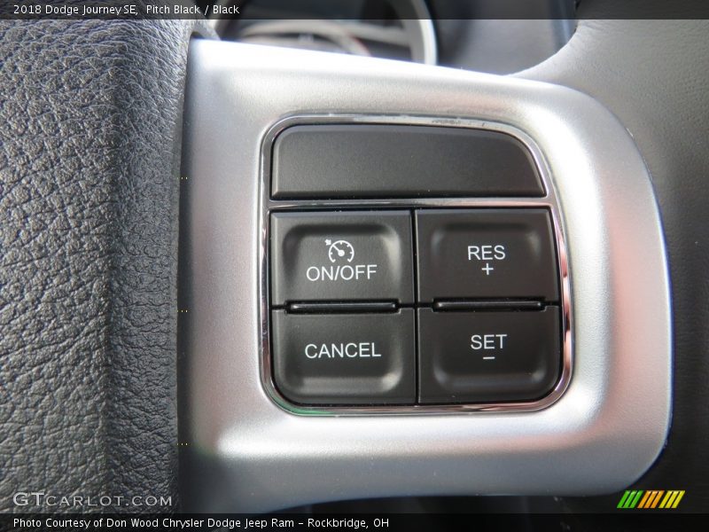 Pitch Black / Black 2018 Dodge Journey SE