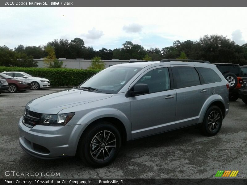 Billet / Black 2018 Dodge Journey SE