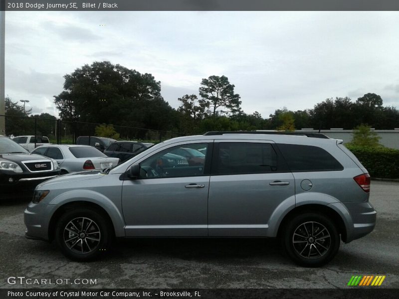 Billet / Black 2018 Dodge Journey SE