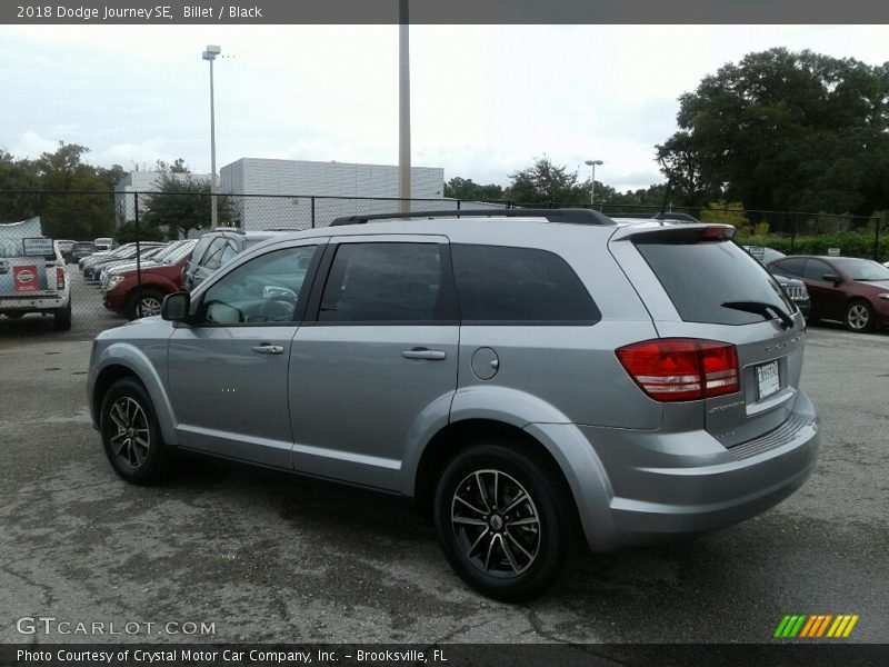 Billet / Black 2018 Dodge Journey SE