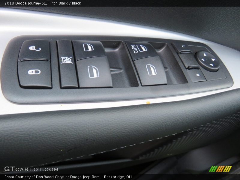 Pitch Black / Black 2018 Dodge Journey SE