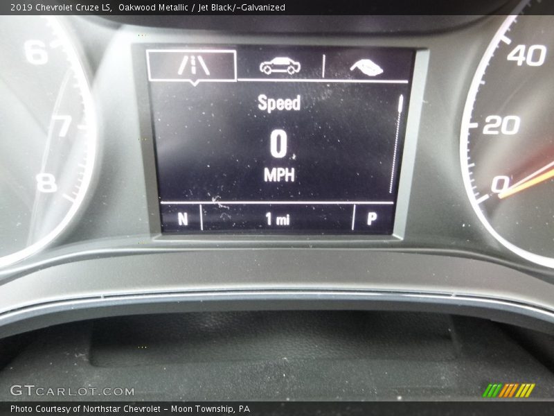 Oakwood Metallic / Jet Black/­Galvanized 2019 Chevrolet Cruze LS