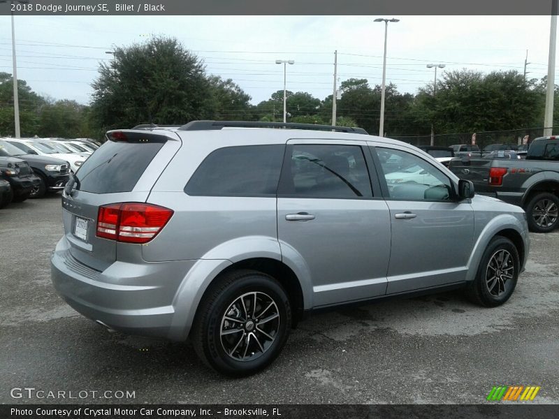Billet / Black 2018 Dodge Journey SE