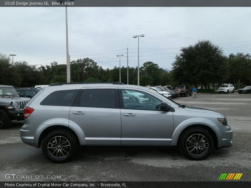 Billet / Black 2018 Dodge Journey SE