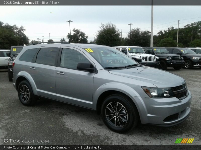 Billet / Black 2018 Dodge Journey SE