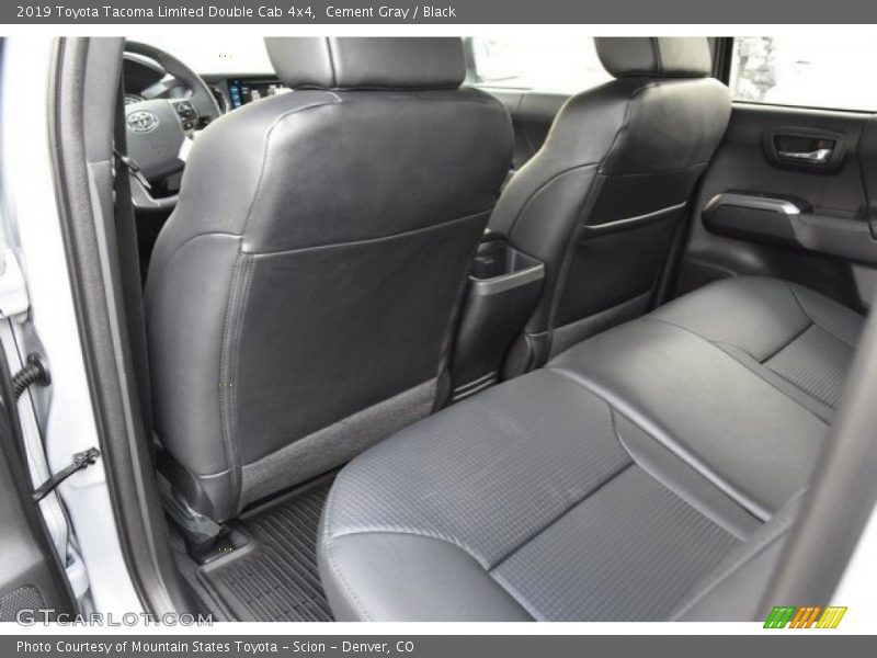 Cement Gray / Black 2019 Toyota Tacoma Limited Double Cab 4x4