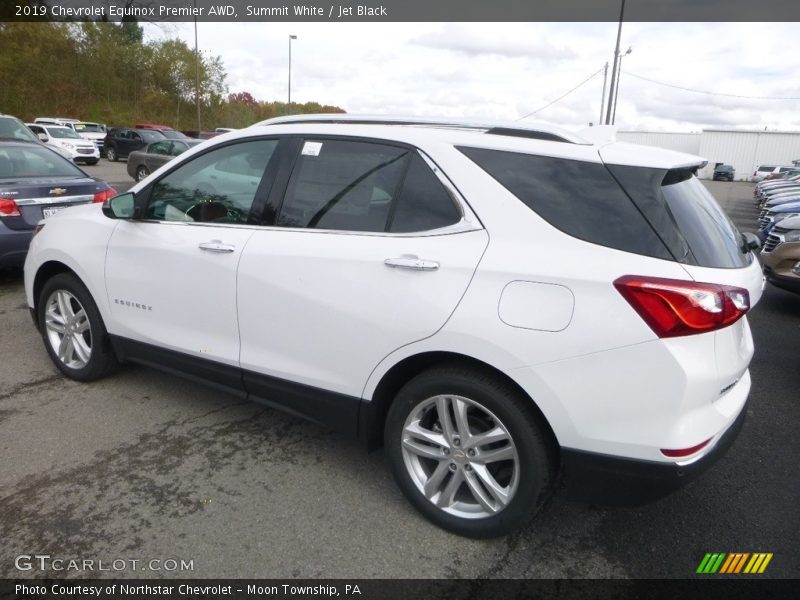 Summit White / Jet Black 2019 Chevrolet Equinox Premier AWD
