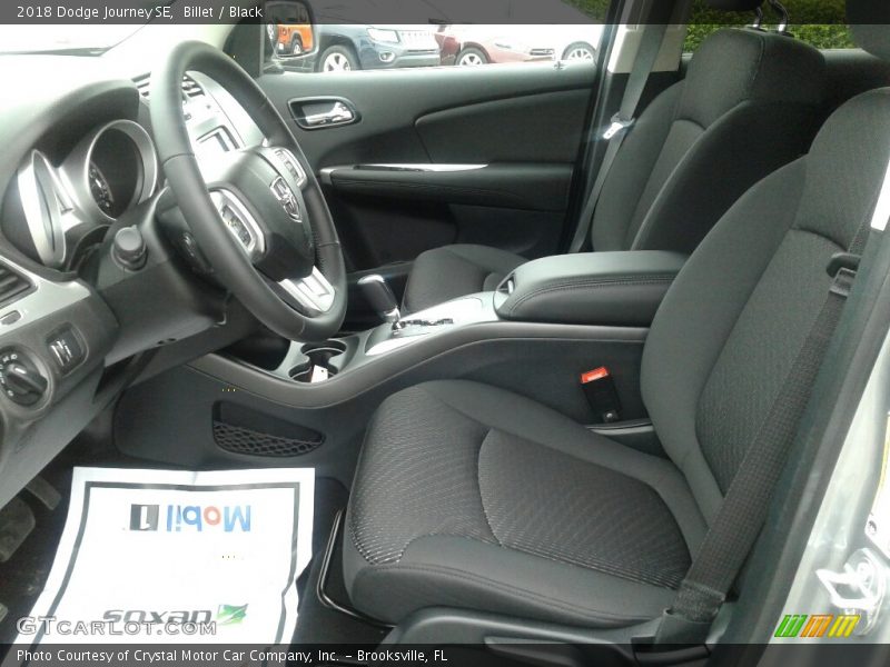Billet / Black 2018 Dodge Journey SE