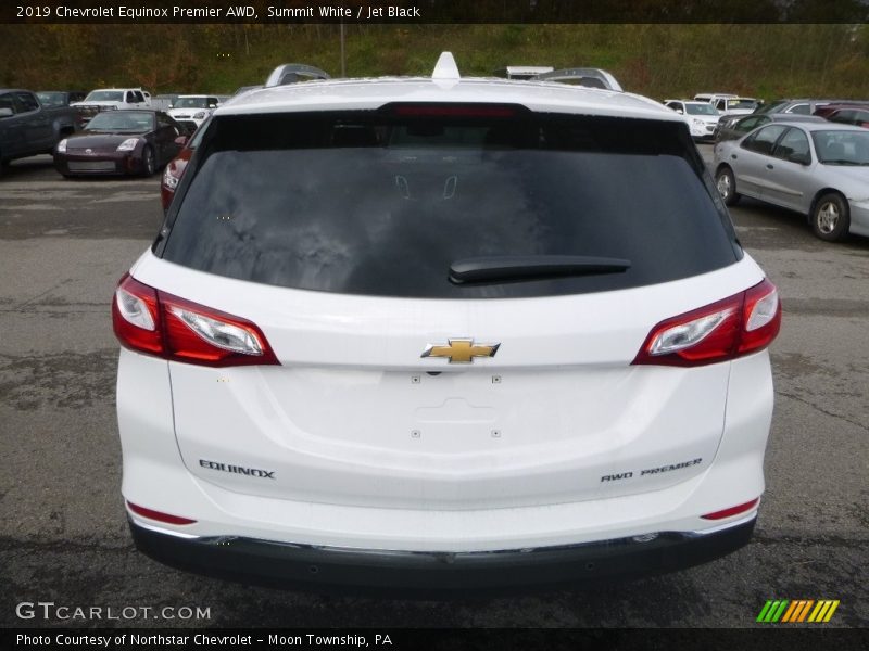 Summit White / Jet Black 2019 Chevrolet Equinox Premier AWD