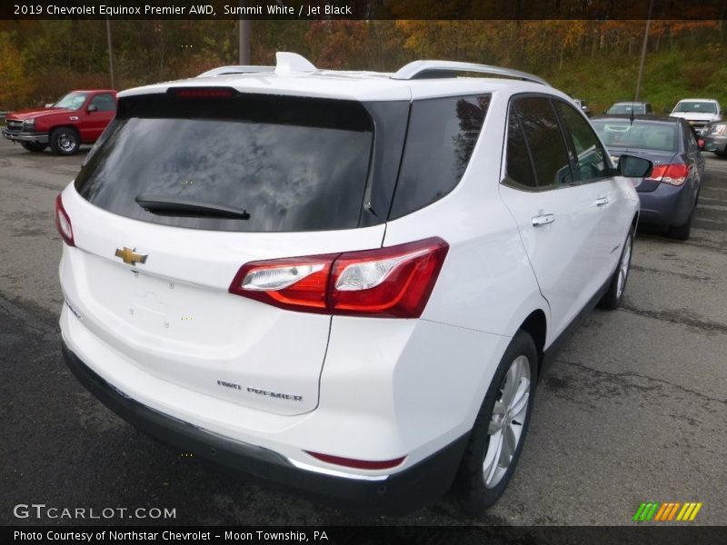 Summit White / Jet Black 2019 Chevrolet Equinox Premier AWD