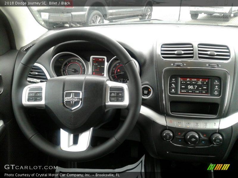 Billet / Black 2018 Dodge Journey SE