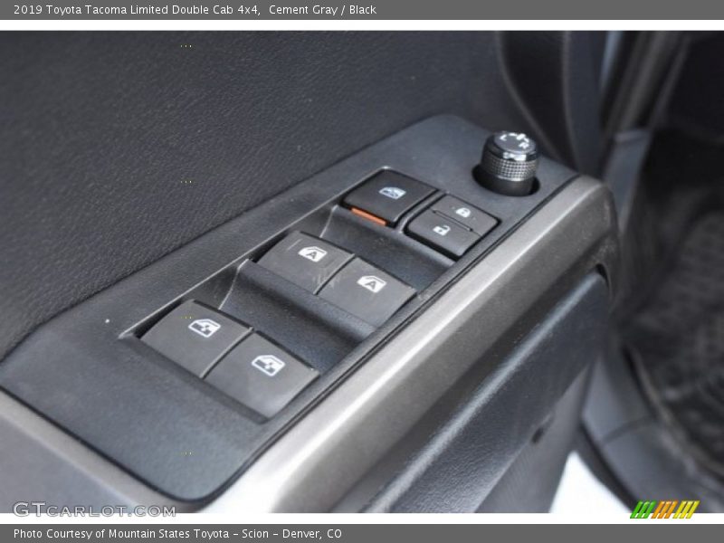 Cement Gray / Black 2019 Toyota Tacoma Limited Double Cab 4x4