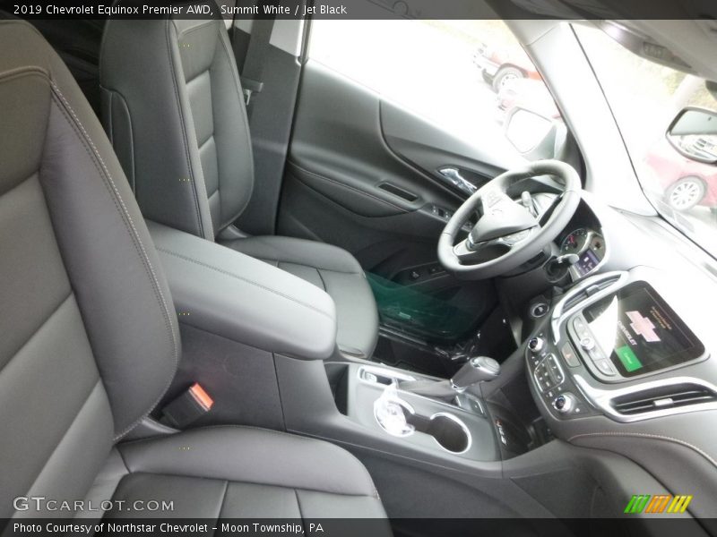Summit White / Jet Black 2019 Chevrolet Equinox Premier AWD