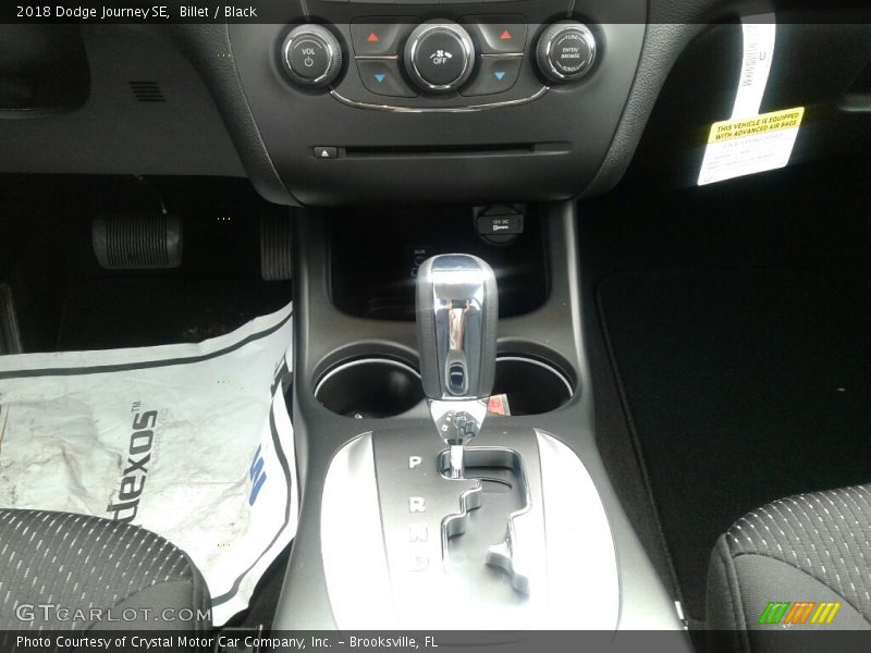 Billet / Black 2018 Dodge Journey SE