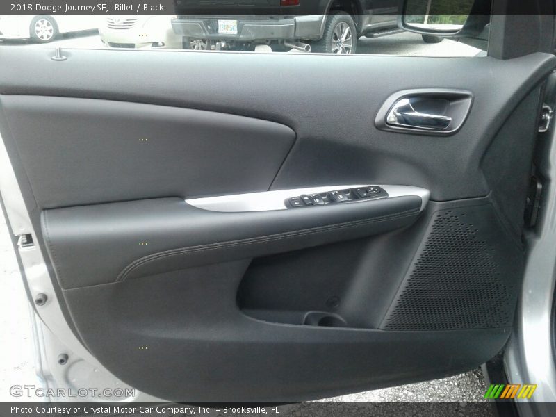 Billet / Black 2018 Dodge Journey SE