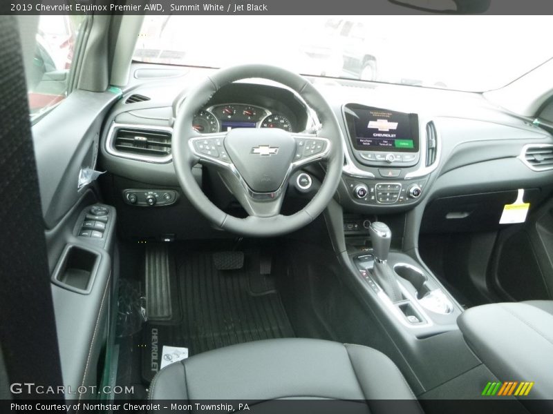 Summit White / Jet Black 2019 Chevrolet Equinox Premier AWD