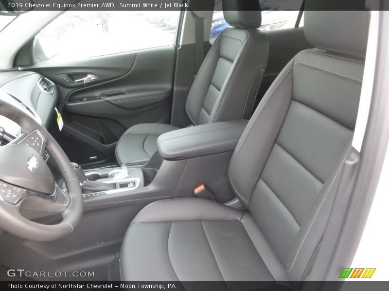 Summit White / Jet Black 2019 Chevrolet Equinox Premier AWD