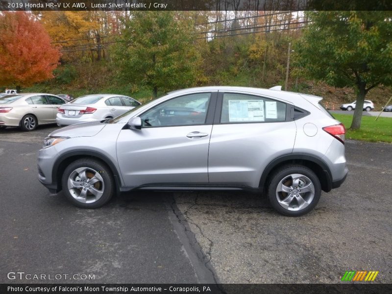  2019 HR-V LX AWD Lunar Silver Metallic