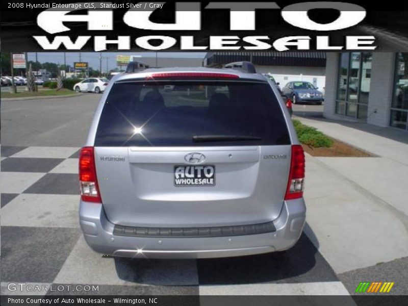 Stardust Silver / Gray 2008 Hyundai Entourage GLS