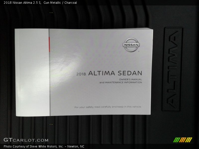 Gun Metallic / Charcoal 2018 Nissan Altima 2.5 S