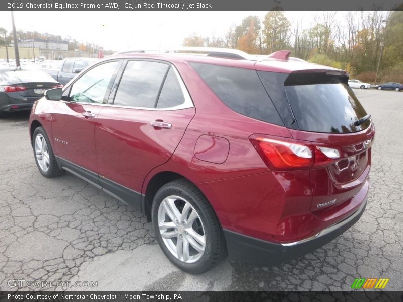 Cajun Red Tintcoat / Jet Black 2019 Chevrolet Equinox Premier AWD