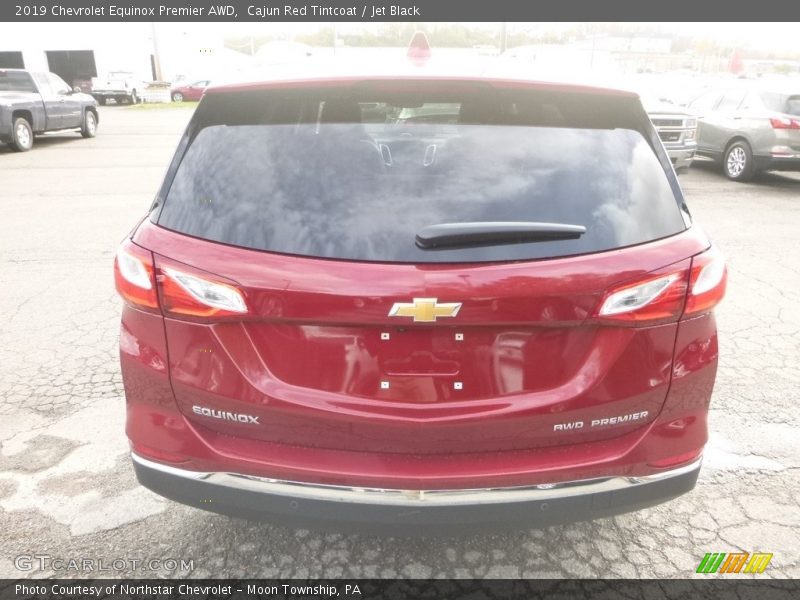 Cajun Red Tintcoat / Jet Black 2019 Chevrolet Equinox Premier AWD