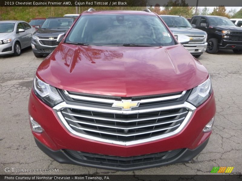 Cajun Red Tintcoat / Jet Black 2019 Chevrolet Equinox Premier AWD