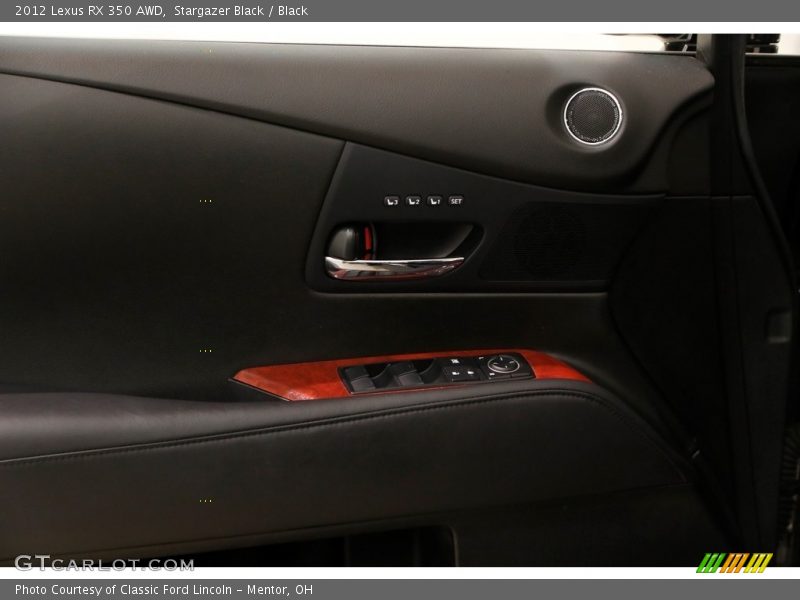 Stargazer Black / Black 2012 Lexus RX 350 AWD