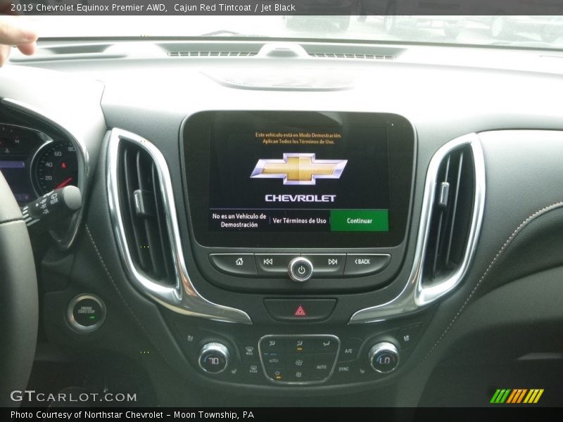 Cajun Red Tintcoat / Jet Black 2019 Chevrolet Equinox Premier AWD